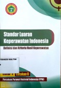 Standar Luaran Keperawatan Indonesia