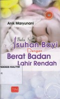 Buku Saku Asuhan Bayi dengan Berat Badan Lahir Rendah (BBLR)